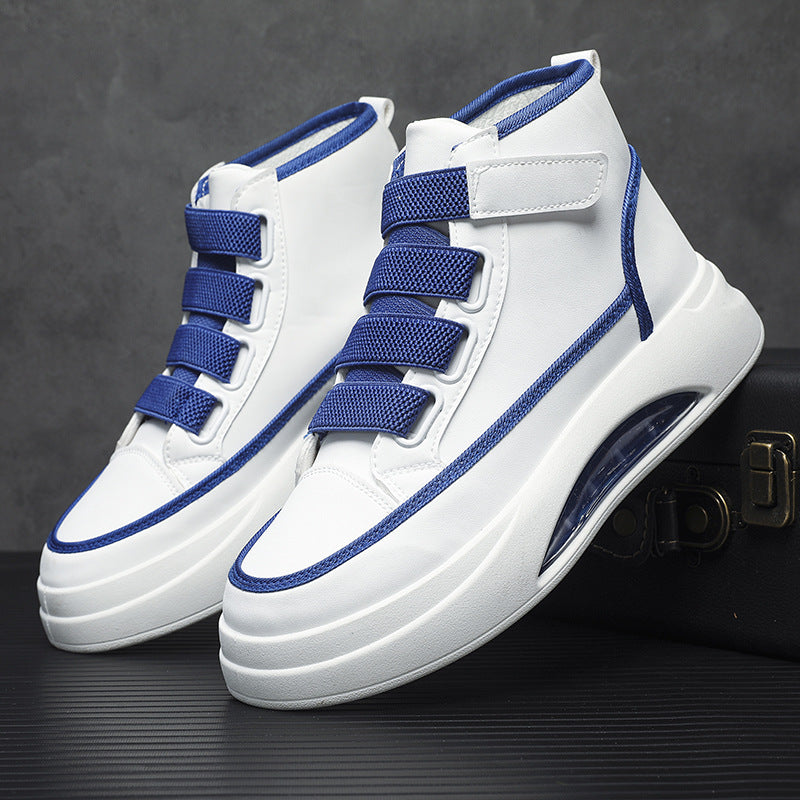 High-top Men's Autumn And Winter New Thick Bottom Heightened Easy Wear Shoes