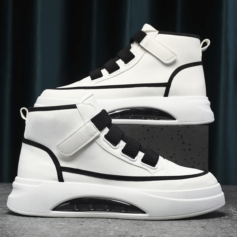 High-top Men's Autumn And Winter New Thick Bottom Heightened Easy Wear Shoes